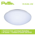 high quality 15w microwave sensor ceiling light (PS-ML08L-15W)